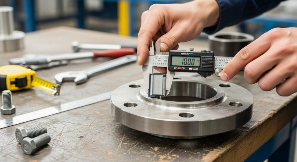 How to Measure Flange Size